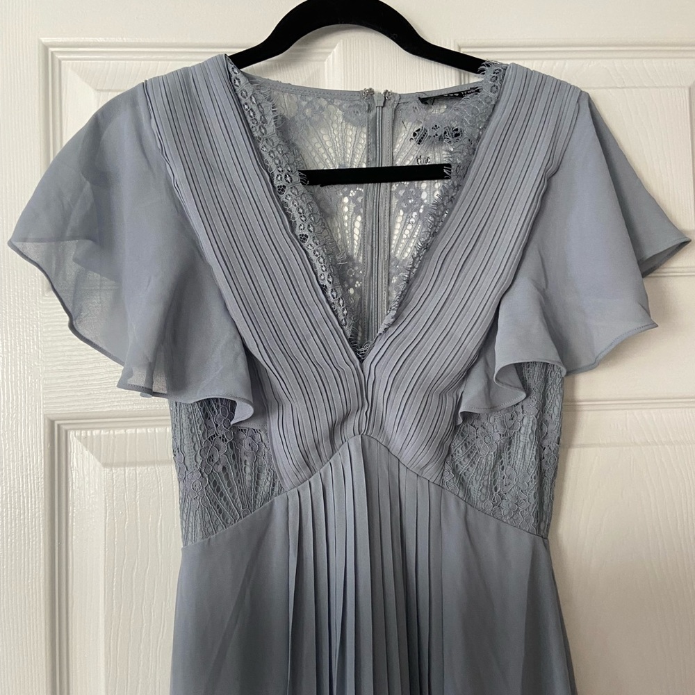 NWT ASOS Bridesmaid Lace Detail Maxi Dress
